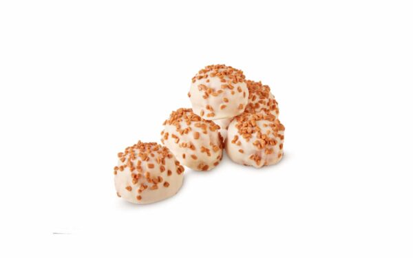 White PopDots with Caramel